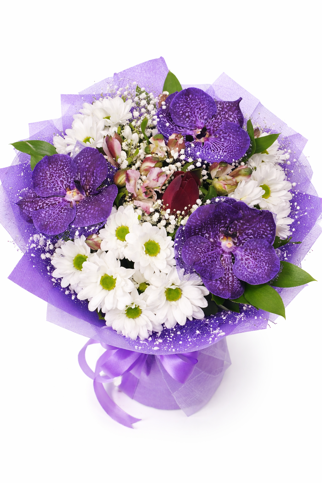 Букет „Виолетов Лукс“ - Image 4