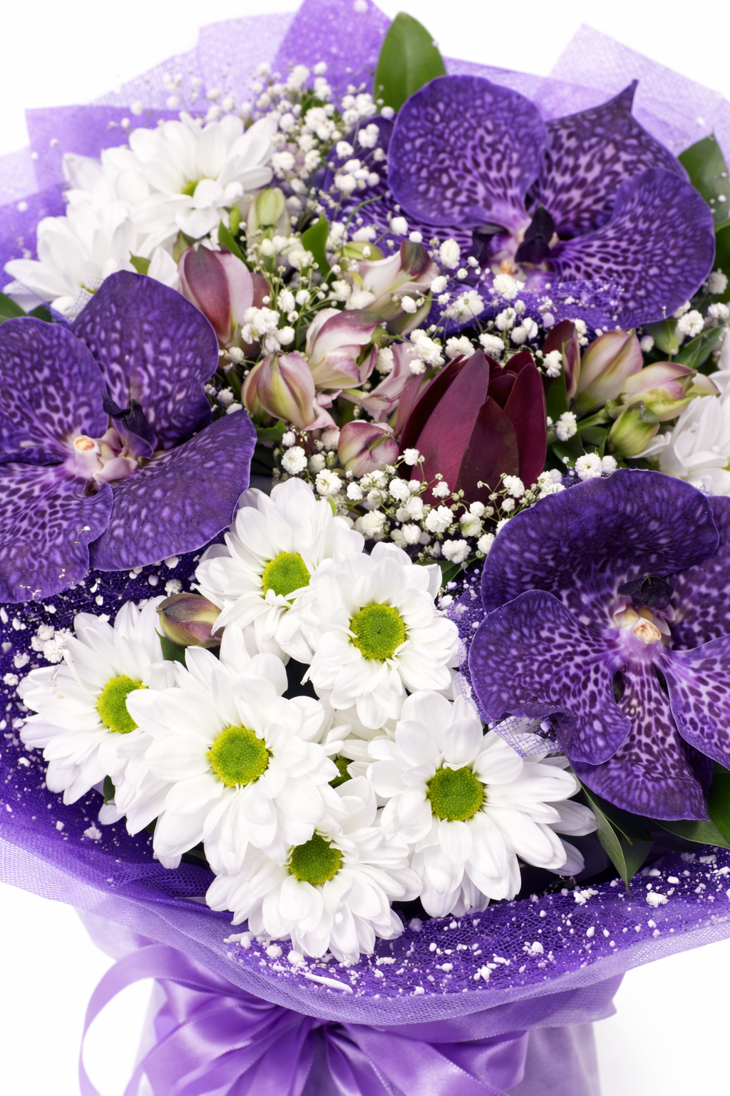 Букет „Виолетов Лукс“ - Image 3