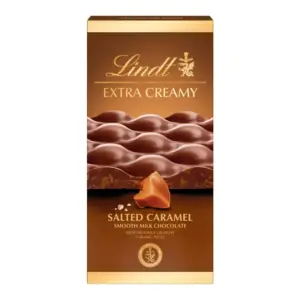 Шоколад ЛИНД ЕКСТРА КРЕМ СОЛЕН КАРАМЕЛ 80 гр.