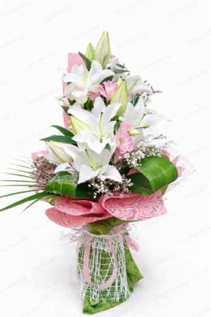 Пролетен букет „Бела“