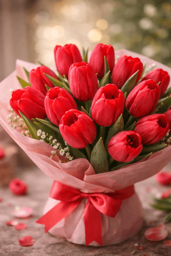 Червени лалета